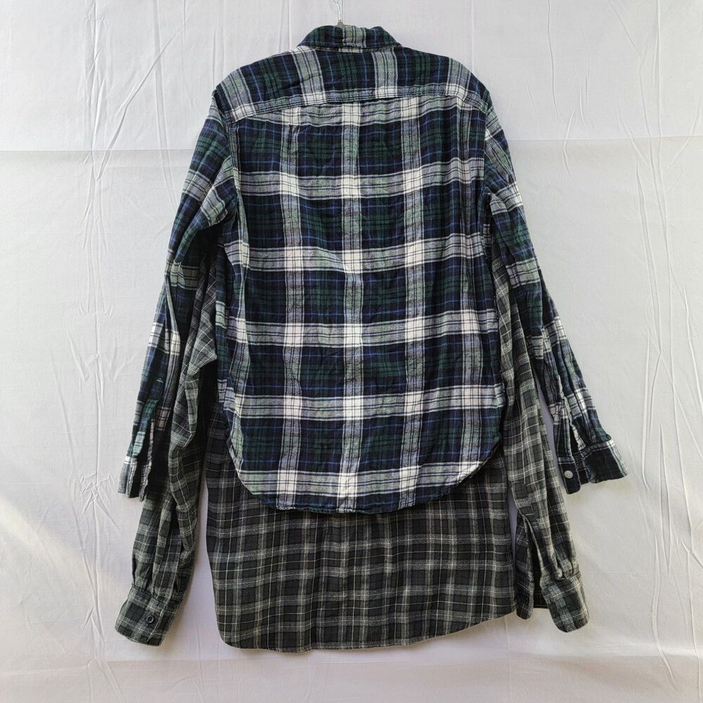 Bundle Of X2 Multicolored 100% Cotton Button-Down… - image 2